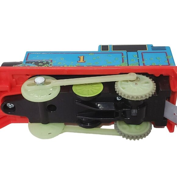Thomas The Train Glow in Dark Speed Sparks Tank Engine Motorized Blue Red Toy - Picture 7 of 13